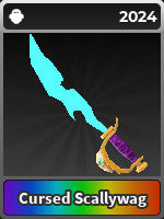 Knife- Cursed Scallywag