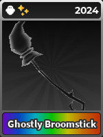 Knife- Ghostly Broomstick