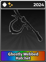 Knife- Ghostly Webbed Hatchet